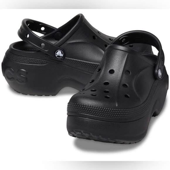 Black Bella Clog Crocs | Brand NEW | W8 - Picture 4 of 17